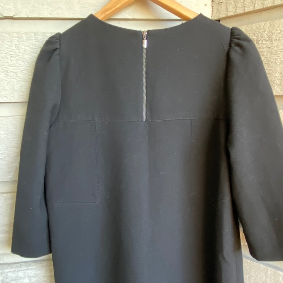 zara | structured mini dress | black | medium - Picture 9 of 11